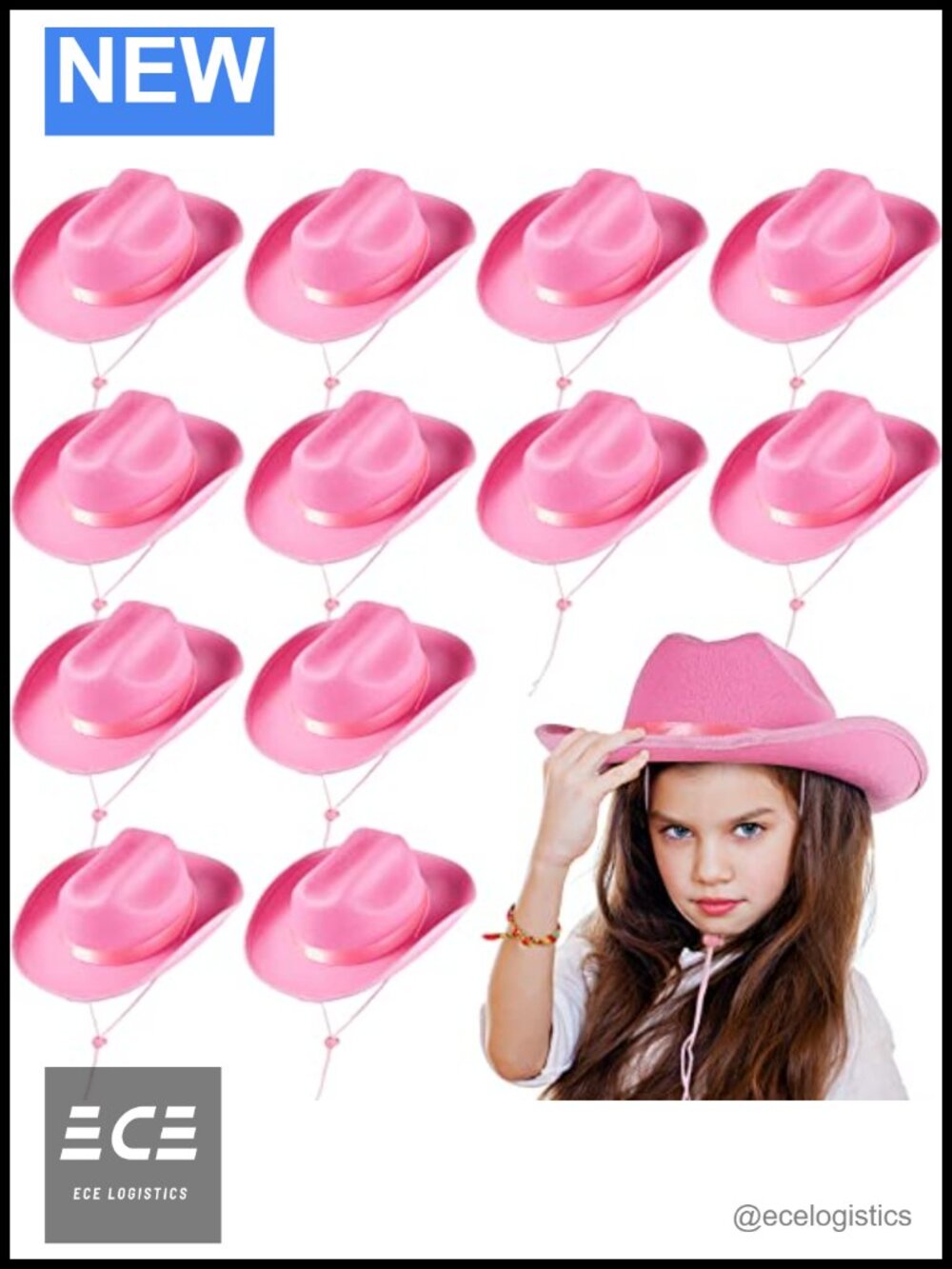 Hercicy Cowboy Hats Kids Toddler Cowgirl Hat for Boys Girls